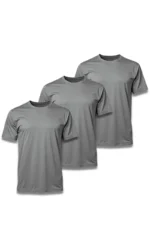 kit-3-camisetas-masculina-basica-poliamida-uv-cinza