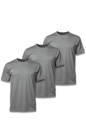 kit-3-camisetas-masculina-basica-poliamida-uv-cinza