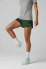 Shorts Feminino Microfresh Verde Nos Alpes