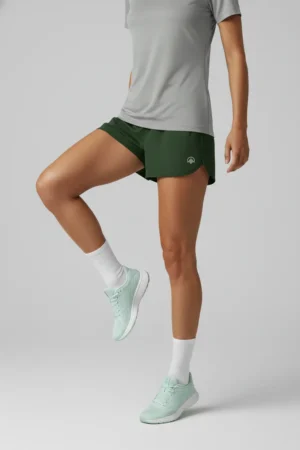Shorts Feminino Microfresh Verde Nos Alpes
