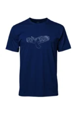 Camiseta Masculina Poliamida UV Fitz Roy marinho
