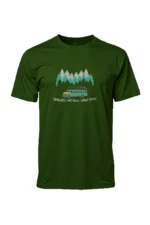 Camiseta Masculina Poliamida UV Happiness Only Real When Shared Verde
