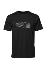 Camiseta Masculina Poliamida UV Serra do Mar preto