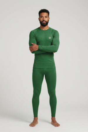 Blusa Segunda Pele Masculina Thermo Oliva Nos Alpes