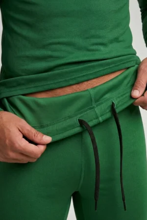 Calça Segunda Pele Masculina Thermo Oliva Nos Alpes