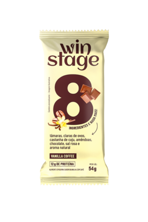Barra de Proteína 54g Natural Vanilla Coffee WinStage