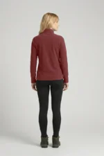 blusa-fleece-feminina-hiker-bordo-b Blusa Fleece Feminina Hiker Bordô