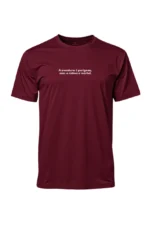 Camiseta Masculina Poliamida UV Aventura vs Rotina Bordo