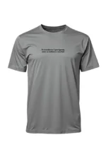 Camiseta Masculina Poliamida UV Aventura vs Rotina Cinza