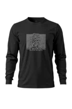 Camiseta Masculina Poliamida UV Manga Longa Mountains Are Calling Preto