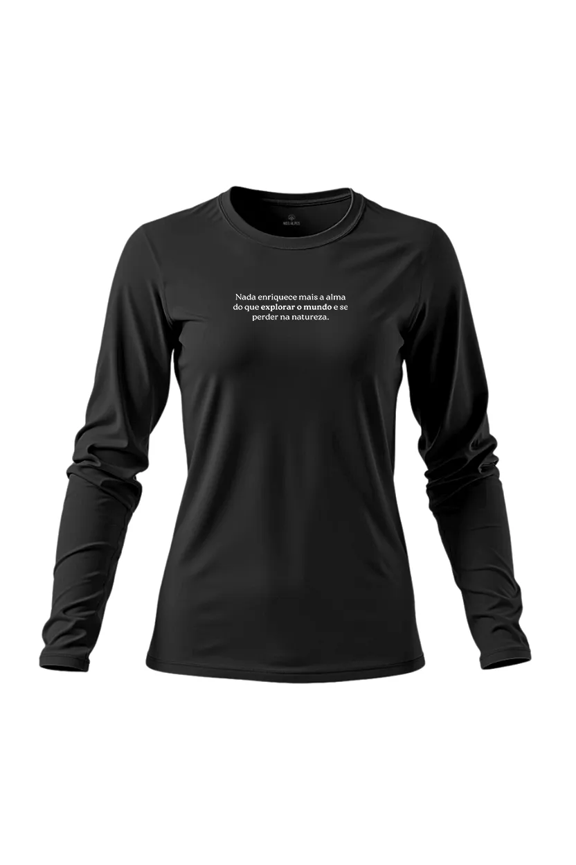 camiseta-feminina-poliamida-uv-manga-longa-explorar-o-mundo-preto-m Camiseta Feminina Poliamida UV Manga Explorar o Mundo preto