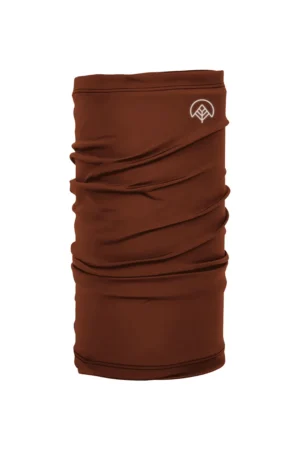 Bandana Tubular Unissex Marrom Nos Alpes